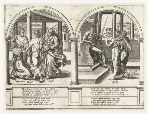 Man Confronted with Moses and the Dominion of Sin