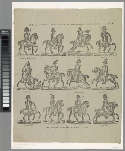 The King at the head, the princes in the field; Thus are Holland's honour and military glory restored