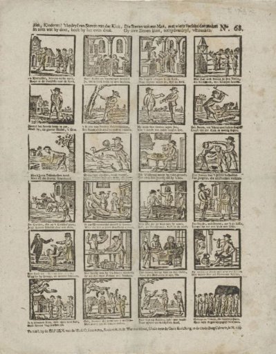 See, children! the conduct of Steven van der Klok, / In everything he does, he is always busy. / That Steven was a man, with whose varied affairs / You can amuse your minds for entertainment