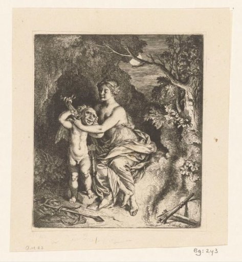 Venus Puts a Mask on Cupid