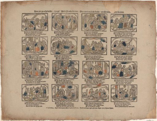 Here you see depicted, O youth! the life of the hero Paulus; Which sets you an example, to strive for heaven