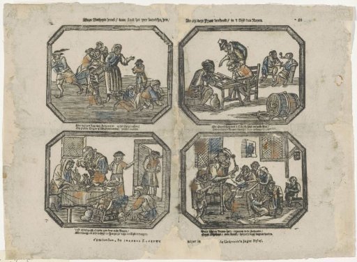 Wherever you rule / there stands the seafaring men / As this print depicts / in the kingdom of monkeys