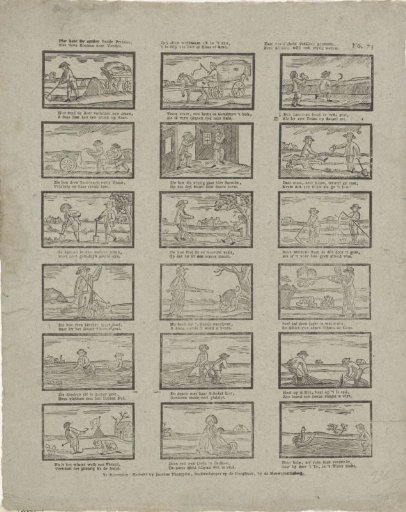 Here you have eighteen pretty prints, / Behold, dear children, these lads (...)