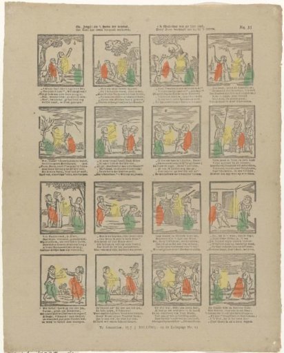 Youth, who have always loved to play; / A child can never do without amusement; / What you find here is children's play; / This print provides it for you, while learning