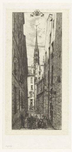 Rue des Chantres in Paris