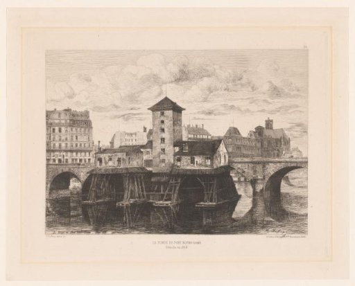 View of the Pont Notre-Dame