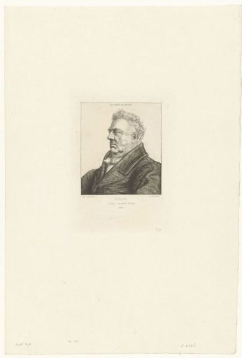 Portrait of Archaeologist Louis Jacques Marie Bizeul