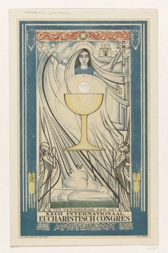 Poster for the International Eucharistic Congress, 1924