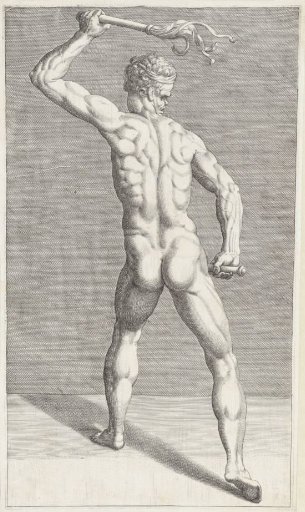 Man with two whips