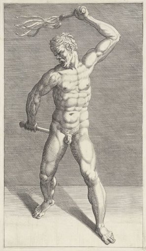 Man with two whips