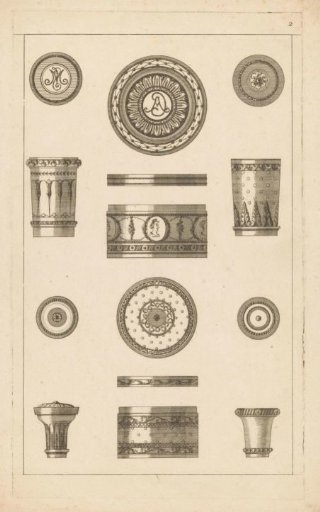 Jewel boxes, buttons, and seals