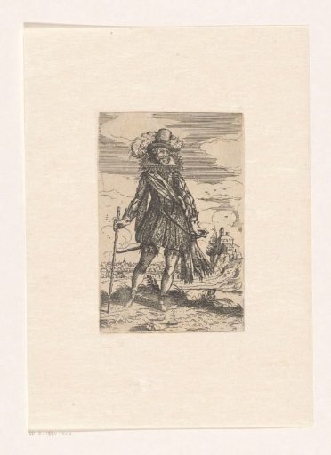 Spanish nobleman in a landscape