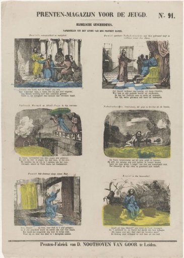 Scenes from the life of the prophet Daniel