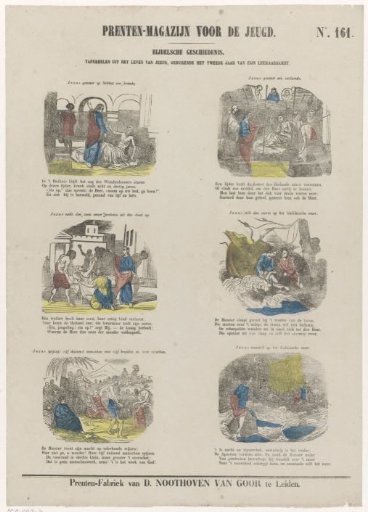 Scenes from the life of Jesus, during the second year of his teaching office