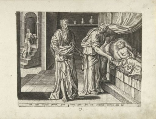 Elijah Takes Pity on the Deceased Son of the Widow of Zarephath