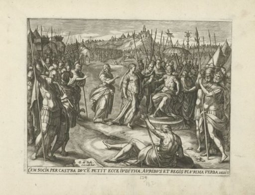 Judith in the camp of Holofernes