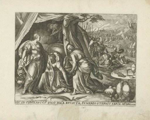 Judith with the head of Holofernes