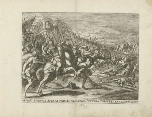 The Flight of the Assyrian Army