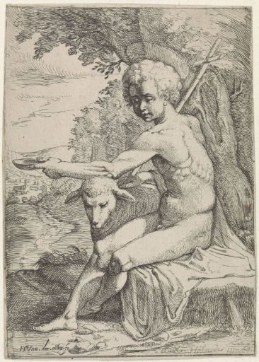 John the Baptist in the wilderness