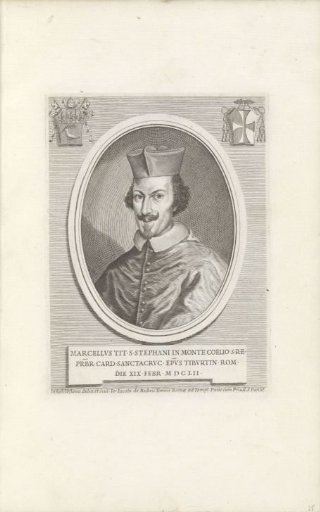 Portret van kardinaal Marcello Santacroce