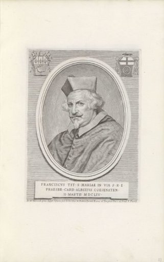 Portret van kardinaal Francesco Albizzi