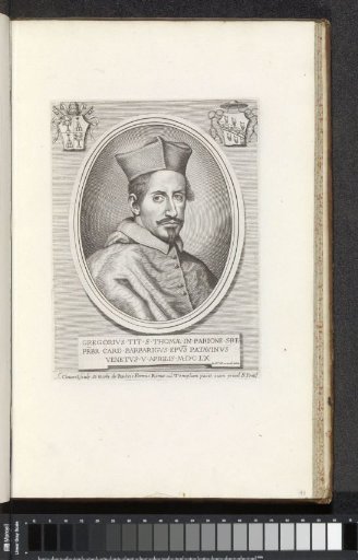 Portrait of Cardinal Gregorio Barbarigo