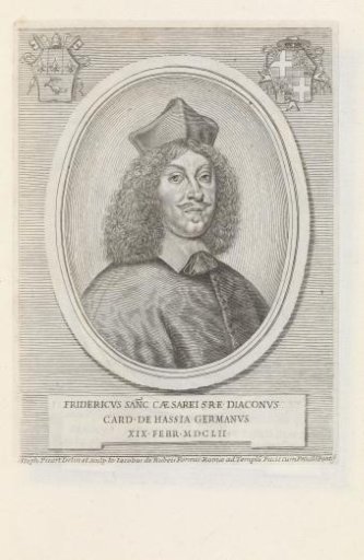 Portrait of Cardinal Friedrich von Hessen-Darmstadt