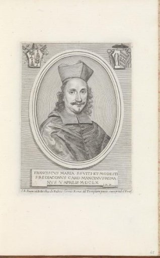 Portrait of Cardinal Francesco Maria Mancini
