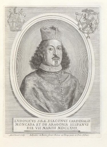 Portrait of Cardinal Luis Guillermo de Moncada Aragón