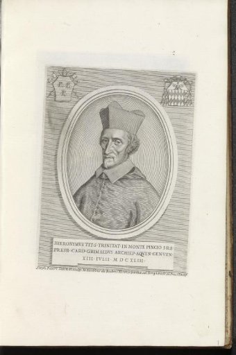 Portrait of Cardinal Girolamo Grimaldi-Cavalleroni