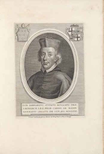 Portrait of Cardinal Bernhard Gustave von Baden-Durlach