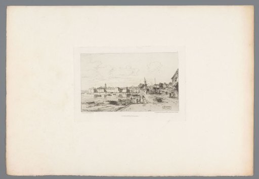 View of a Harbor in Concarneau