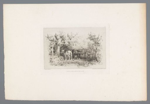 Horse-drawn cart
