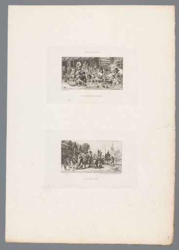 Street Scene with a Group of Beggars