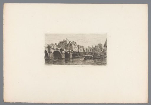 View of the Pont Neuf