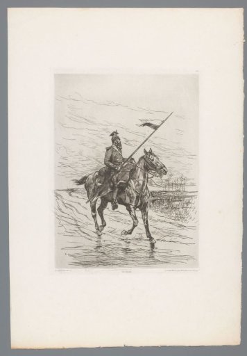 Uhlans on Horseback