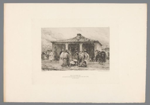Group of soldiers in a camp