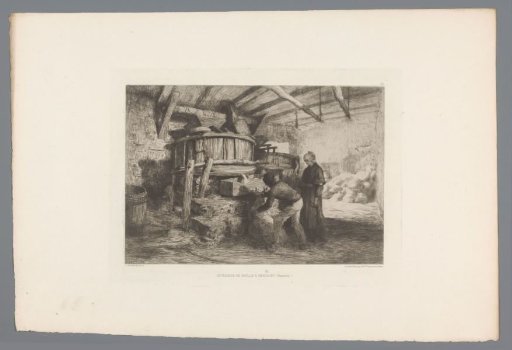 Interior of a mill