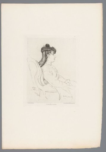 Portrait of an unknown woman from Venice
