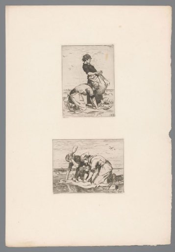 Two Women Doing Laundry