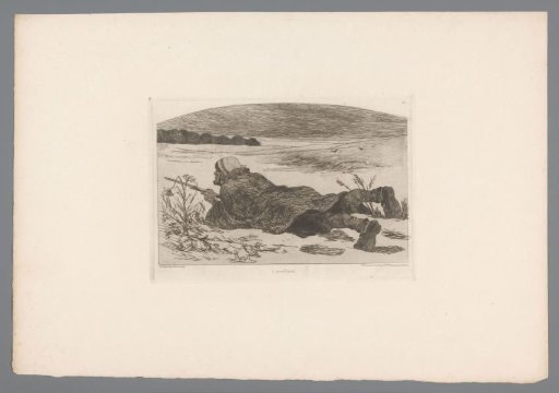 Reclining Musketeer
