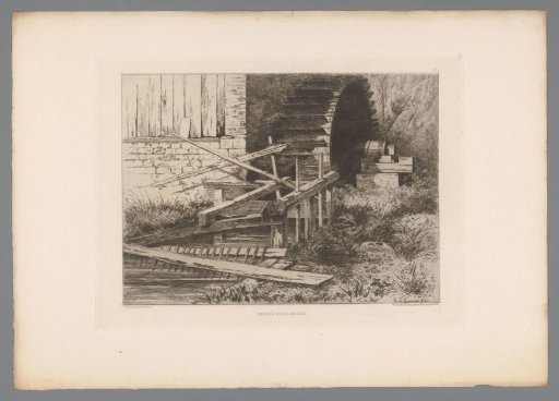 Watermill in Veules-en-Caux