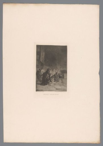 Interieur van een kerk in Milaan