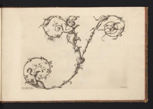 Ornamental letter Y