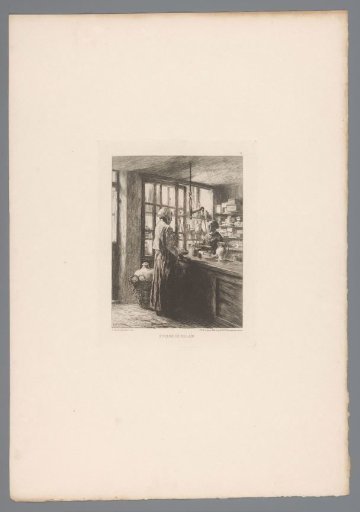 Interior of a Grocer's Shop