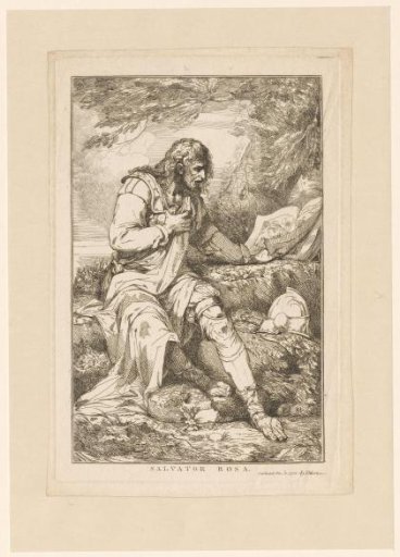Portrait of Salvator Rosa