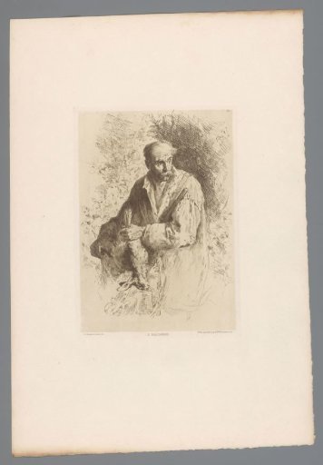 Hunter with a Dead Hare