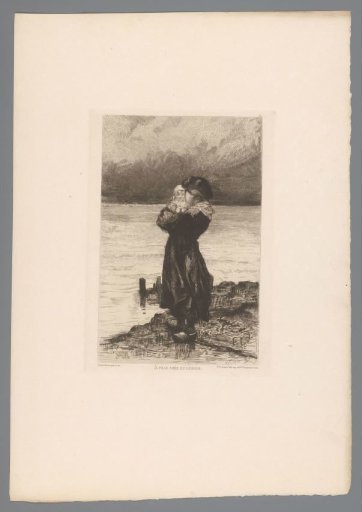 Young Woman with a Child in Her Arms