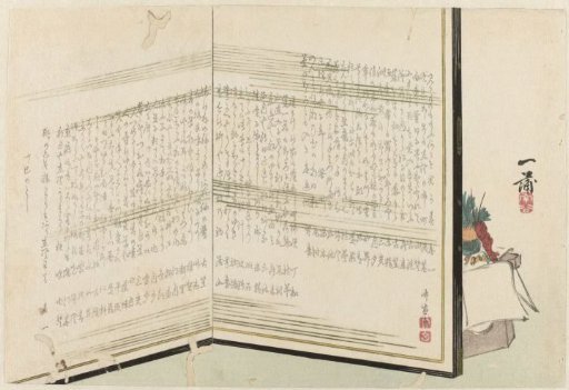 Room screen with poems