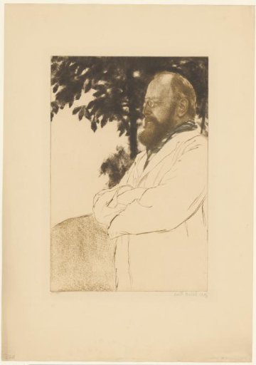 Portrait of Leopold von Kalckreuth